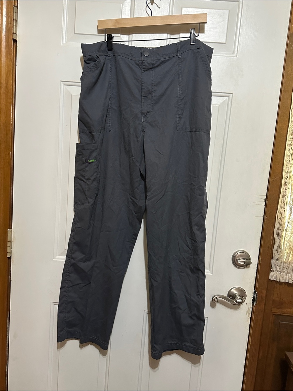 Landau ProFlex Scrub Pants Modern Fit Medical Gray Size X-Large Men’s